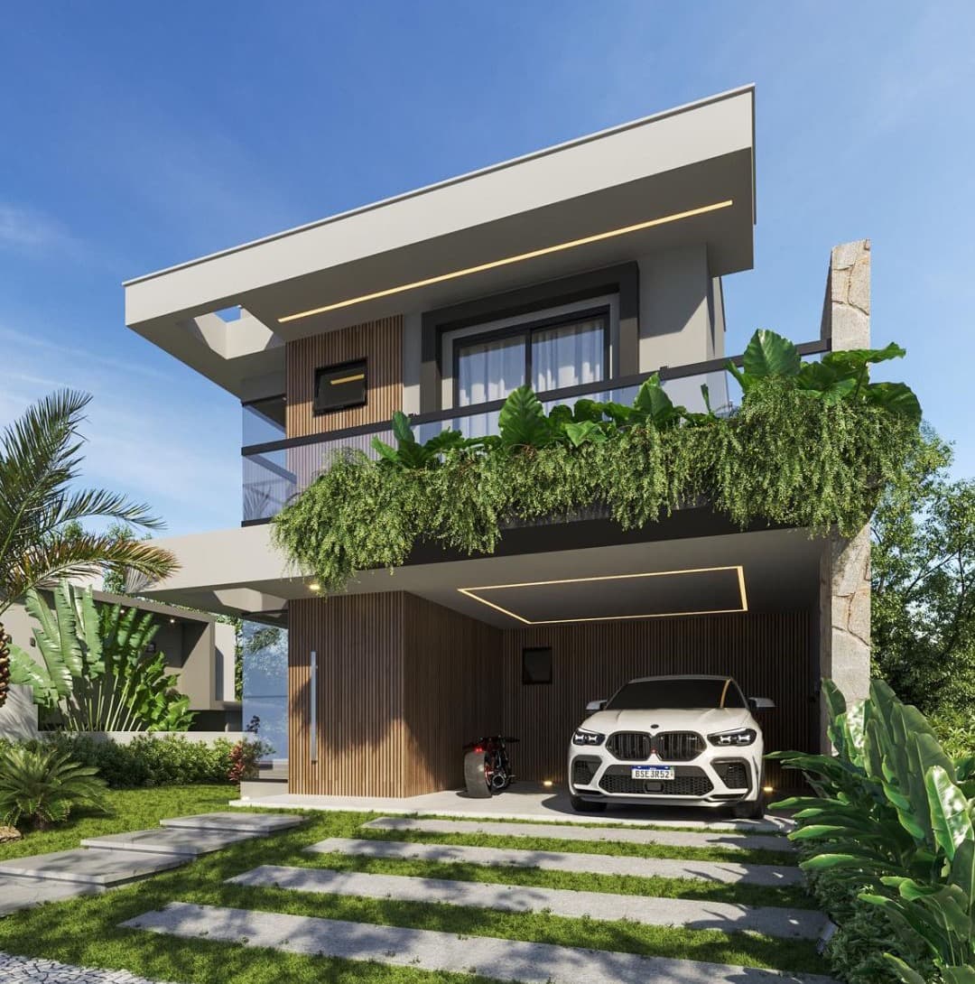 Fachada da casa